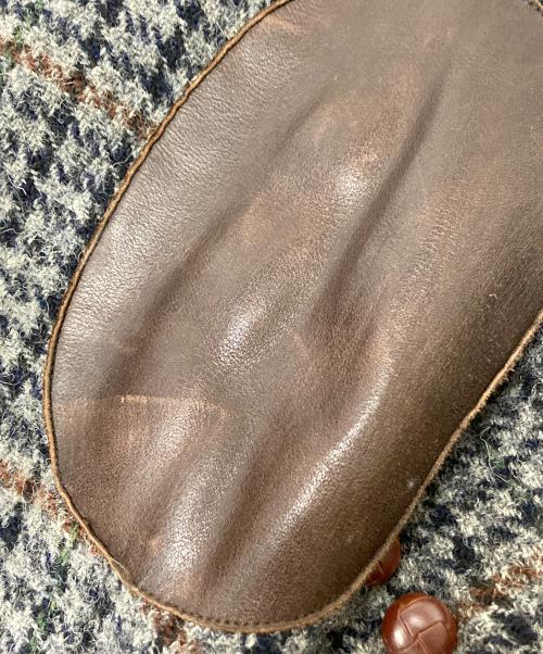 BEAMS PLUS（ビームスプラス）BEAMS PLUS (ビームスプラス) Harris Tweed (ハリスツイード) ウールツイードジャケット グレー サイズ:Lの古着・服飾アイテム