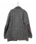 BEAMS PLUS (ビームスプラス) Harris Tweed (ハリスツイード) ウールツイードジャケット グレー サイズ:L：4000円