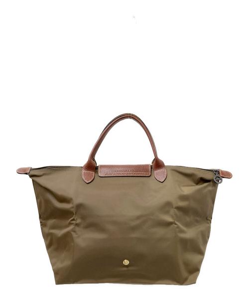 LONGCHAMP（ロンシャン）LONGCHAMP (ロンシャン) 舟形トートバッグ オリーブ サイズ:下記参照の古着・服飾アイテム