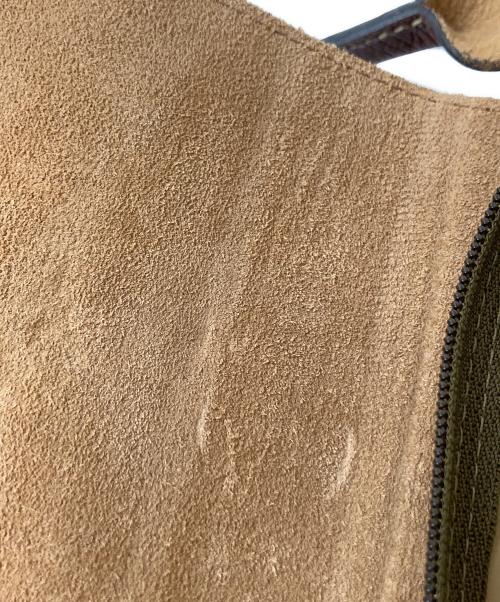 LONGCHAMP（ロンシャン）LONGCHAMP (ロンシャン) 舟形トートバッグ オリーブ サイズ:下記参照の古着・服飾アイテム