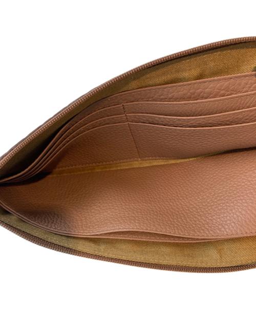 ATAO（アタオ）ATAO (アタオ) 型押しレザーウォレット ブラウン サイズ:下記参照の古着・服飾アイテム