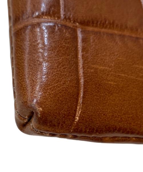ATAO（アタオ）ATAO (アタオ) 型押しレザーウォレット ブラウン サイズ:下記参照の古着・服飾アイテム
