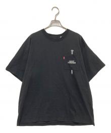 UNDERCOVER×LEVI'S（アンダーカバー×リーバイス）の古着「ポケットTシャツ」｜ブラック×ホワイト