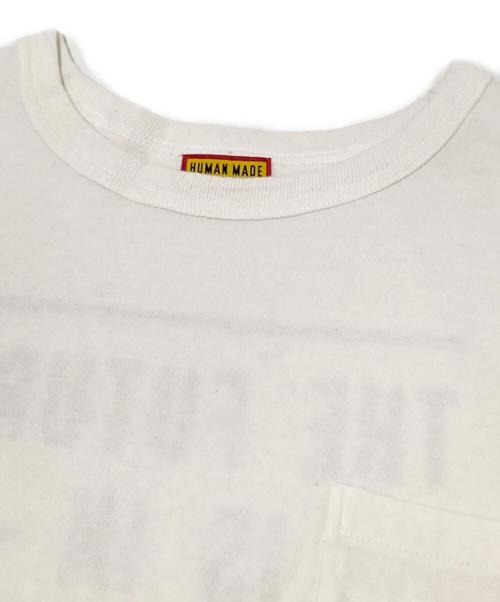 HUMAN MADE（ヒューマンメイド）HUMAN MADE (ヒューマンメイド) Heart Pocket T-Shirt ホワイト サイズ:XLの古着・服飾アイテム