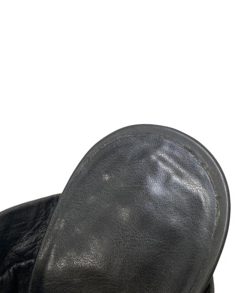 ALOHAS（アロハス）ALOHAS (アロハス) ツイストストラップヒールサンダル ブラック サイズ:37の古着・服飾アイテム