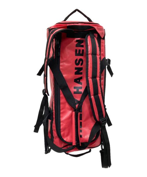 HELLY HANSEN（ヘリーハンセン）HELLY HANSEN (ヘリーハンセン) ショルダーボストンバッグ レッド×ブラック サイズ:下記参照の古着・服飾アイテム