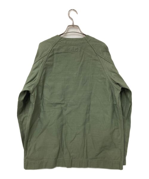 Pherrow's（フェローズ）Pherrow's (フェローズ) BACK SATIN MILITARY COVERALL オリーブ サイズ:40の古着・服飾アイテム