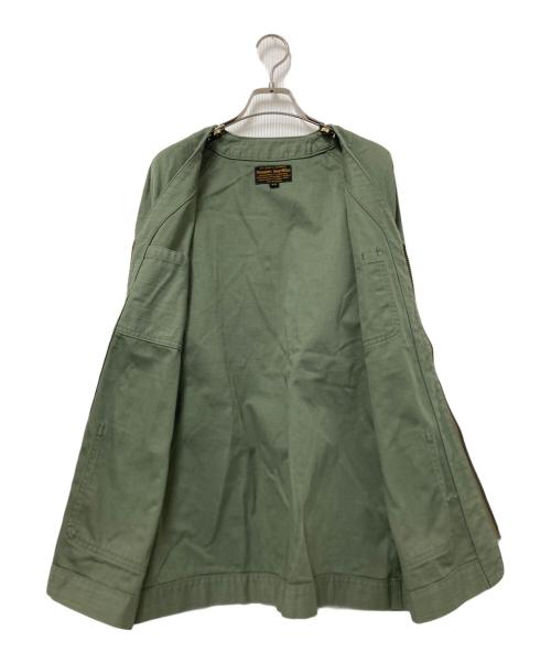 Pherrow's（フェローズ）Pherrow's (フェローズ) BACK SATIN MILITARY COVERALL オリーブ サイズ:40の古着・服飾アイテム