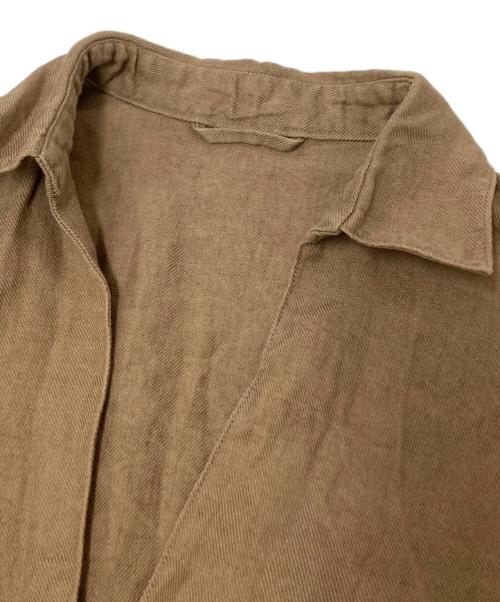 Pilgrim（ピルグリム）Pilgrim (ピルグリム) Mai Popover Shirt ベージュ サイズ:1の古着・服飾アイテム