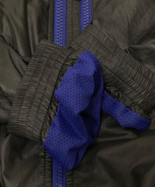 Y-3（ワイスリー）Y-3 (ワイスリー) デザインポリジャケット ブラック×ブルー サイズ:XSの古着・服飾アイテム