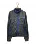 Y-3（ワイスリー）の古着「デザインポリジャケット」｜ブラック×ブルー