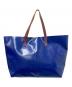 MARNI (マルニ) PVCトートバッグ ブラック×ブルー サイズ:下記参照：13000円
