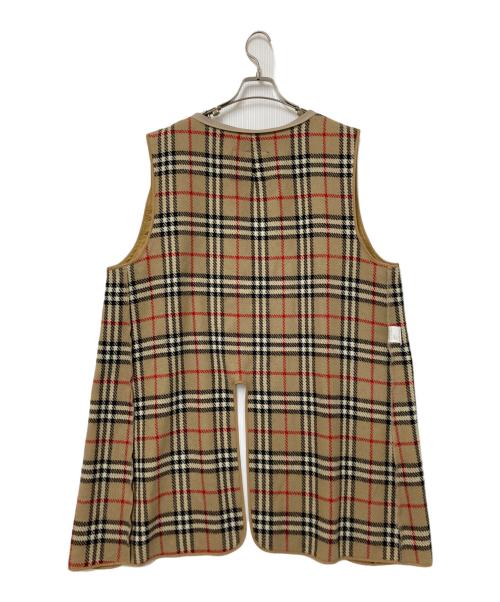 BURBERRY LONDON（バーバリーロンドン）BURBERRY LONDON (バーバリーロンドン) ノヴァチェックライナーベスト ベージュ サイズ:下記参照の古着・服飾アイテム