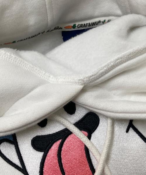 GRAF&WU（グラフアンドユー）GRAF&WU (グラフアンドユー) ゴーストパーカー ホワイト サイズ:Lの古着・服飾アイテム