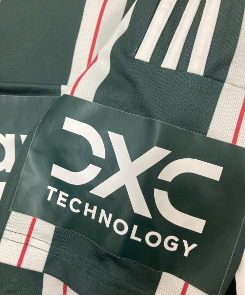 adidas（アディダス）adidas (アディダス) ゲームシャツ グリーン サイズ:Lの古着・服飾アイテム