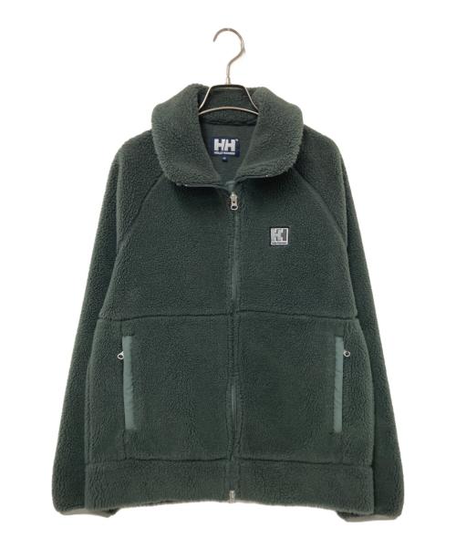 HELLY HANSEN（ヘリーハンセン）HELLY HANSEN (ヘリーハンセン) ファイバーパイルジャケット オリーブ サイズ:Mの古着・服飾アイテム