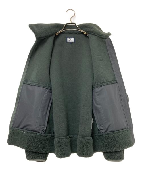 HELLY HANSEN（ヘリーハンセン）HELLY HANSEN (ヘリーハンセン) ファイバーパイルジャケット オリーブ サイズ:Mの古着・服飾アイテム