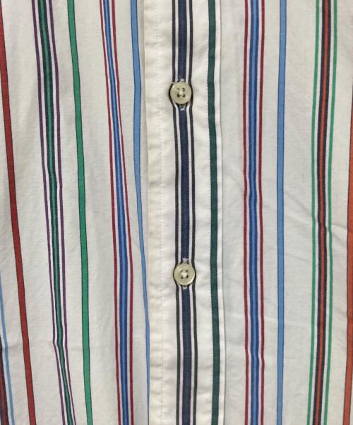 RALPH LAUREN（ラルフローレン）RALPH LAUREN (ラルフローレン) ストライプシャツ ホワイト サイズ:Lの古着・服飾アイテム