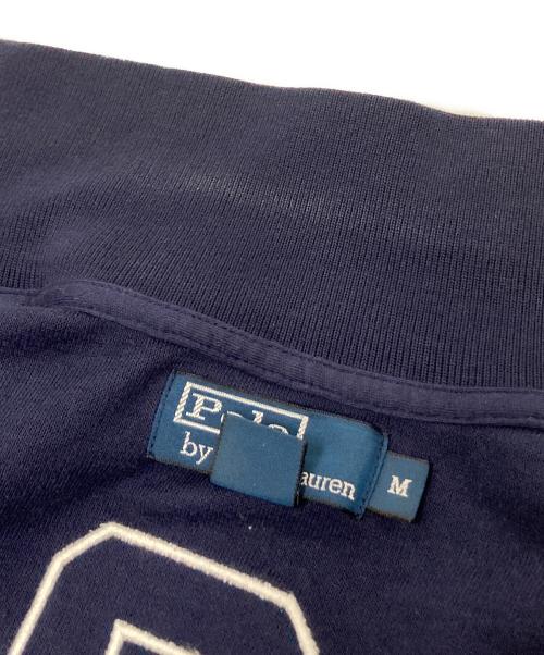 POLO RALPH LAUREN（ポロ・ラルフローレン）POLO RALPH LAUREN (ポロ・ラルフローレン) 刺繍ジャケット ネイビー サイズ:Mの古着・服飾アイテム