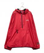 Timberlandティンバーランド）の古着「アノラックパーカー」｜レッド