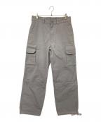 green label relaxingグリーンレーベルリラクシング）の古着「コットンナイロンカーゴパンツ」｜グレー