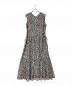 Rirandtureリランドチュール）の古着「エンブロイダリー ワンピース」｜グレー