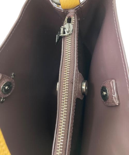 COACH（コーチ）COACH (コーチ) スモール タウン バケット バッグ イエローの古着・服飾アイテム