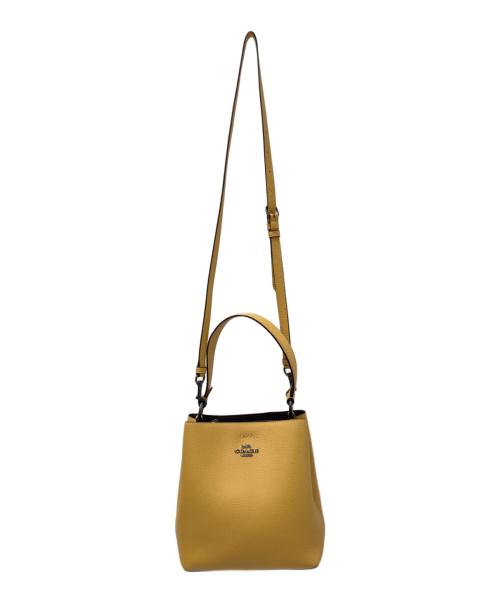 COACH（コーチ）COACH (コーチ) スモール タウン バケット バッグ イエローの古着・服飾アイテム