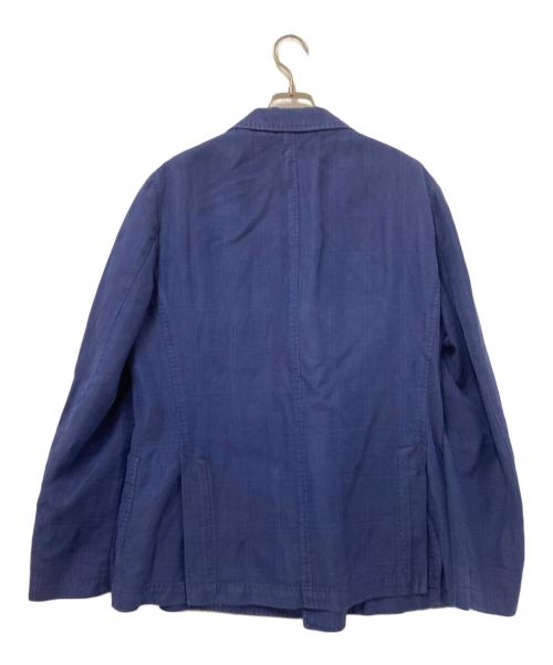 PAOLONI（パオローニ）PAOLONI (パオローニ) ダブルボタンテーラードジャケット ブルー サイズ:50の古着・服飾アイテム