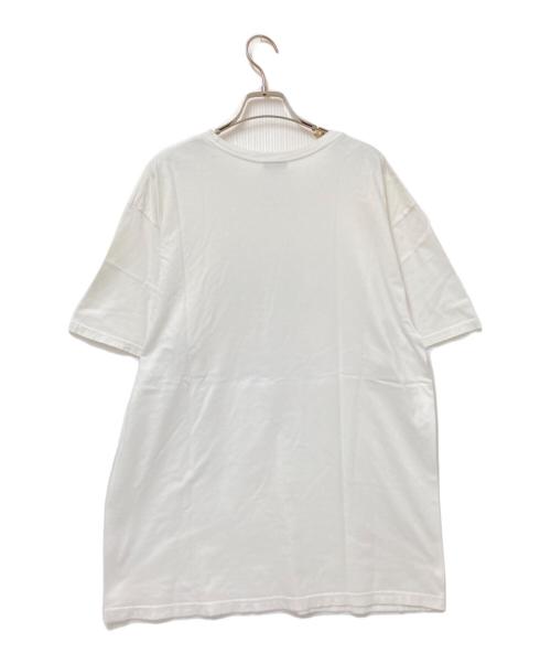 stussy（ステューシー）stussy (ステューシー) プリントTシャツ ホワイト サイズ:Lの古着・服飾アイテム