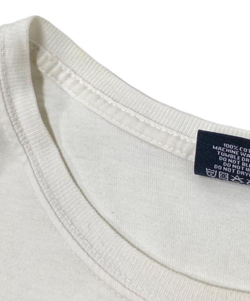 stussy（ステューシー）stussy (ステューシー) プリントTシャツ ホワイト サイズ:Lの古着・服飾アイテム