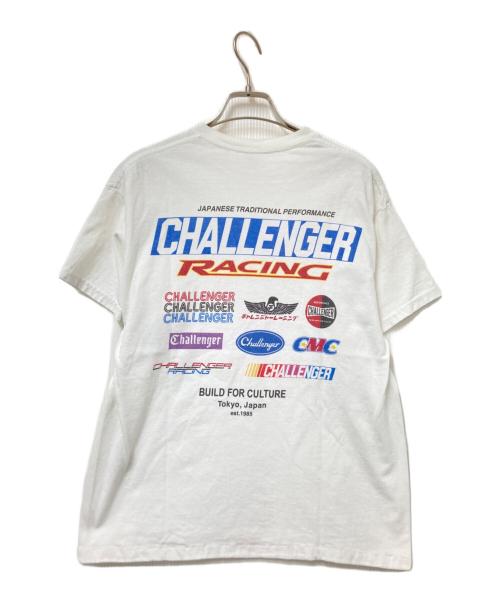 CHALLENGER（チャレンジャー）CHALLENGER (チャレンジャー) プリントTシャツ ホワイト サイズ:Mの古着・服飾アイテム