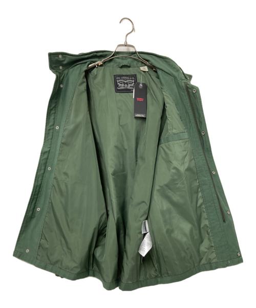 LEVI'S（リーバイス）LEVI'S (リーバイス) フーデッドジャケット グリーン サイズ:S 未使用品の古着・服飾アイテム