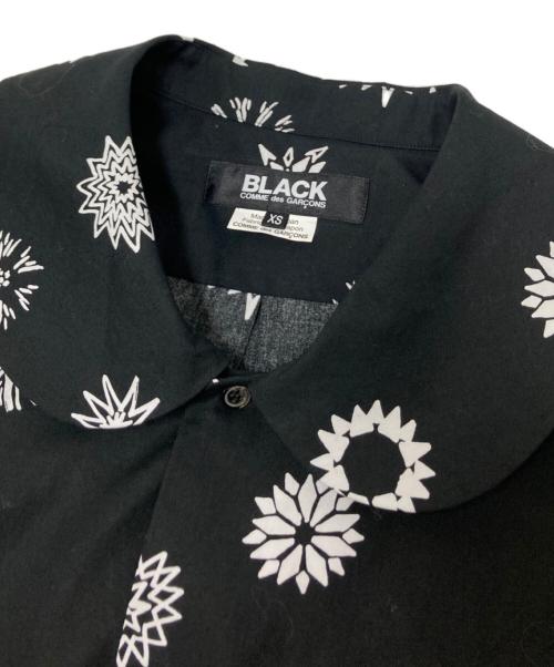 BLACK COMME des GARCONS（ブラックコムデギャルソン）BLACK COMME des GARCONS (ブラックコムデギャルソン) フリルシャツブラウス ブラック サイズ:XSの古着・服飾アイテム