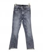 motherマザー）の古着「INSIDER CROP STEP FRAY」｜ブラック