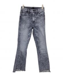 mother（マザー）の古着「INSIDER CROP STEP FRAY」｜ブラック