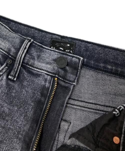 mother（マザー）mother (マザー) INSIDER CROP STEP FRAY ブラック サイズ:W23の古着・服飾アイテム