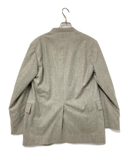 YLEVE（イレーヴ）YLEVE (イレーヴ) ノーカラージャケット ベージュの古着・服飾アイテム