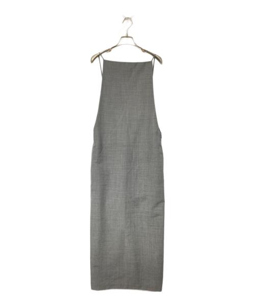 AURALEE（オーラリー）AURALEE (オーラリー) TROPICAL WOOL KID MOHAIR DRESS グレーの古着・服飾アイテム