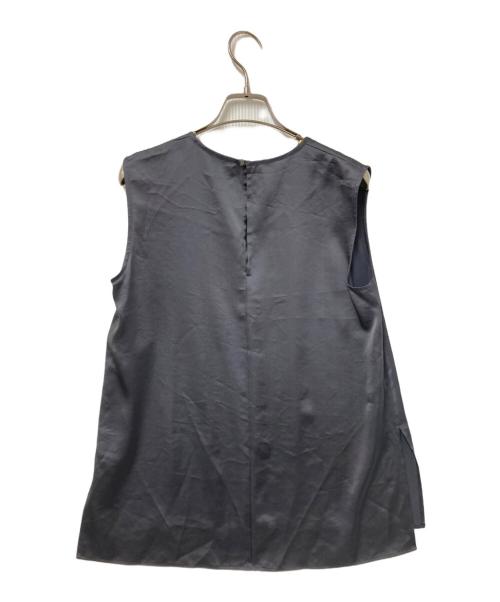 1er Arrondissement（プルミエ アロンディスモン）1er Arrondissement (プルミエ アロンディスモン) サテンタンクトップ グレー サイズ:36の古着・服飾アイテム