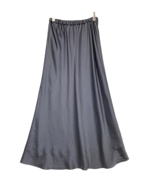1er Arrondissement（プルミエ アロンディスモン）1er Arrondissement (プルミエ アロンディスモン) サテンマーメイドスカート グレー サイズ:36の古着・服飾アイテム