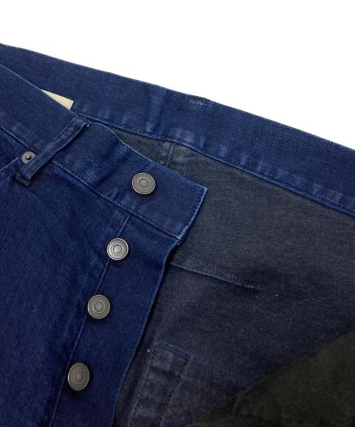 rdv o globe（ランデヴー オー グローブ）rdv o globe (ランデヴー オー グローブ) デニムパンツ インディゴ サイズ:3の古着・服飾アイテム