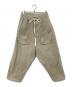 rdv o globe（ランデヴー オー グローブ）の古着「コットンリネンパンツ」｜ベージュ