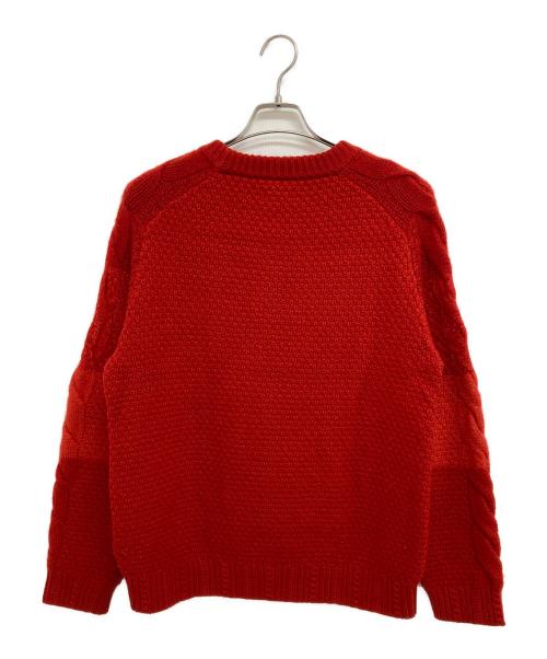 Coohem（コーヘン）Coohem (コーヘン) ニット レッド サイズ:48の古着・服飾アイテム