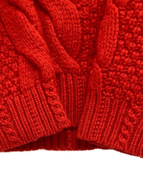 Coohem（コーヘン）Coohem (コーヘン) ニット レッド サイズ:48の古着・服飾アイテム