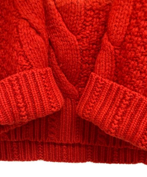 Coohem（コーヘン）Coohem (コーヘン) ニット レッド サイズ:48の古着・服飾アイテム