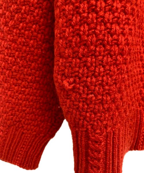 Coohem（コーヘン）Coohem (コーヘン) ニット レッド サイズ:48の古着・服飾アイテム