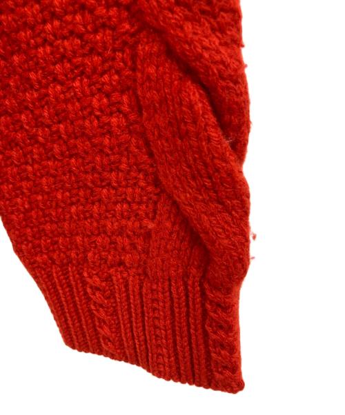 Coohem（コーヘン）Coohem (コーヘン) ニット レッド サイズ:48の古着・服飾アイテム