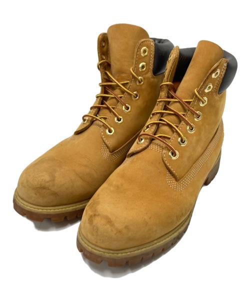 Timberland（ティンバーランド）Timberland (ティンバーランド) レースアップブーツ ベージュ サイズ:9Wの古着・服飾アイテム