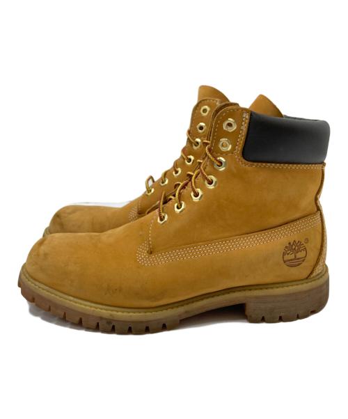 Timberland（ティンバーランド）Timberland (ティンバーランド) レースアップブーツ ベージュ サイズ:9Wの古着・服飾アイテム